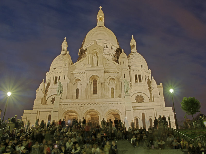 Paris, Montmartre, Sacré Cœur Basilica